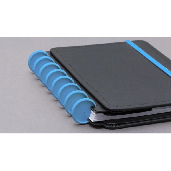 Encontraproduto.com.br - Disco Para Caderno Inteligente + Elastico Azul Atlantico G