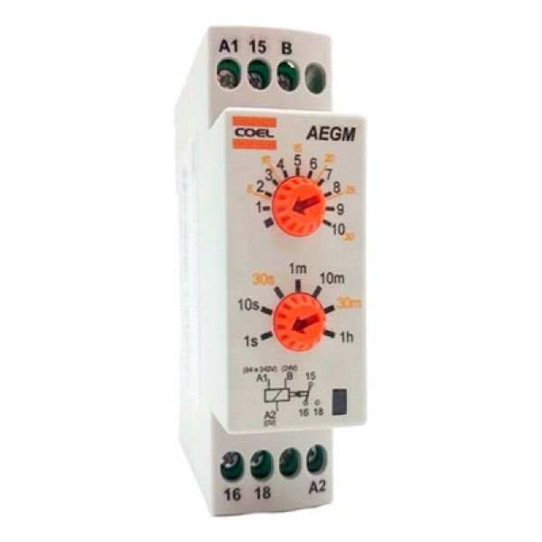 Encontraproduto.com.br - Temporizador Elétrico Multi Escala 242V/CC AEGMUMM Coel
