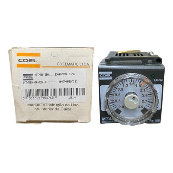 Encontraproduto.com.br - Controle Temperatura 200C° 24-240Vcc Coel