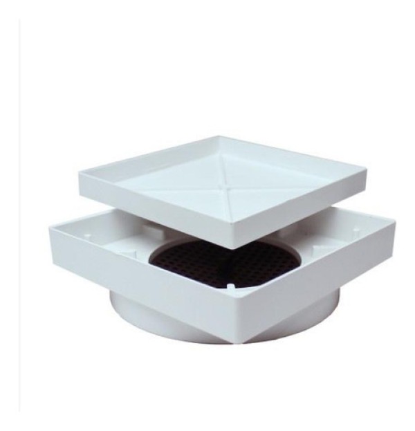 Encontraproduto.com.br - Ralo Oculto Seca Piso 15 X 15 Porcelanato Inteligente Várias Cores Tela Retenção Anti Barata Cores:branco