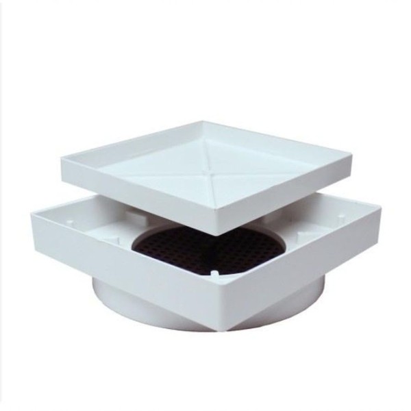 Encontraproduto.com.br - Ralo Oculto Seca Piso 15 X 15 Porcelanato Inteligente Várias Cores Tela Retenção Anti Barata Cores:branco