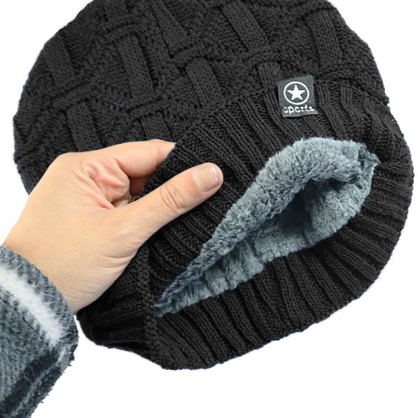 Encontraproduto.com.br - Kit Gorro Cachecol Estilo Gola Proteção Contra Frio Moda Acessórios Inverno Confortável Elegante C