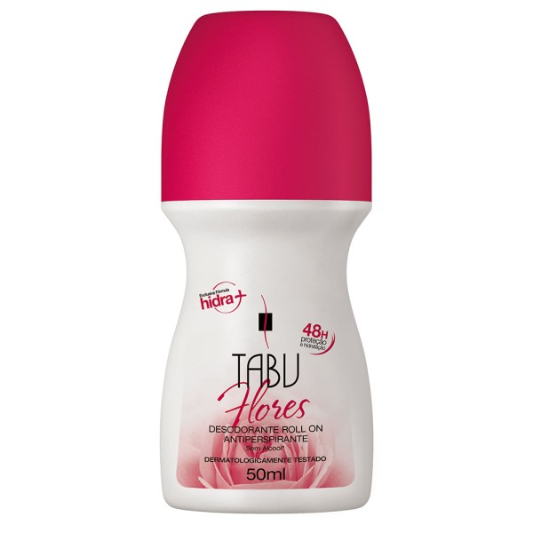 Encontraproduto.com.br - Kit Deo Colônia 60Ml e Desodorante Roll-On Antitranspirante 50Ml Tabu Flores