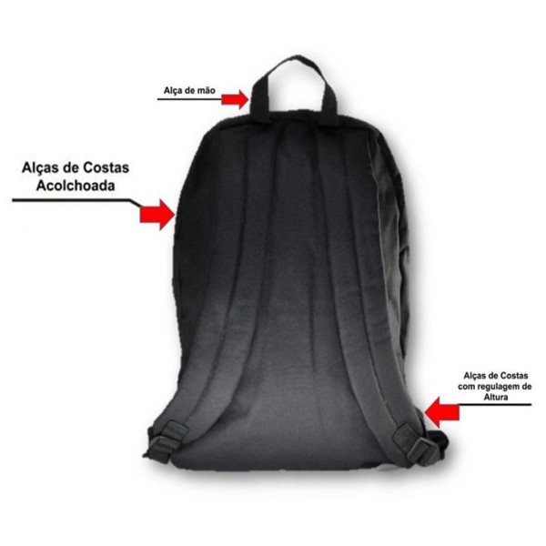 Encontraproduto.com.br - Mochila Juvenil Escolar Casual Trabalho Viagem Reforçada Vix
