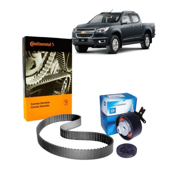 Encontraproduto.com.br - Kit Correia Dentada S10 2.8 16v 200cv Diesel 2014 2015 2016