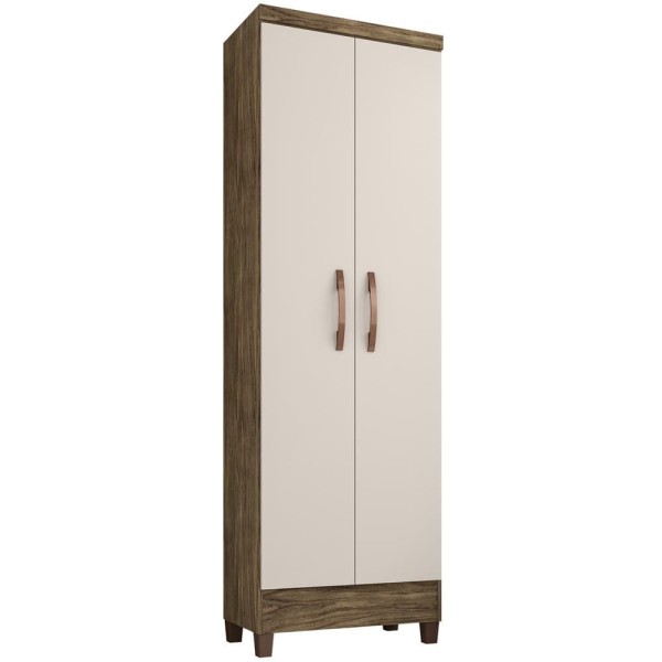 Encontraproduto.com.br - Armário Multiuso 2 Portas Egito Teka Champanhe - Incorplac