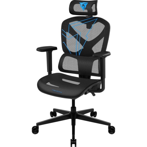 Encontraproduto.com.br - Cadeira Ergonômica Thunderx3 Ytc Mesh Azul