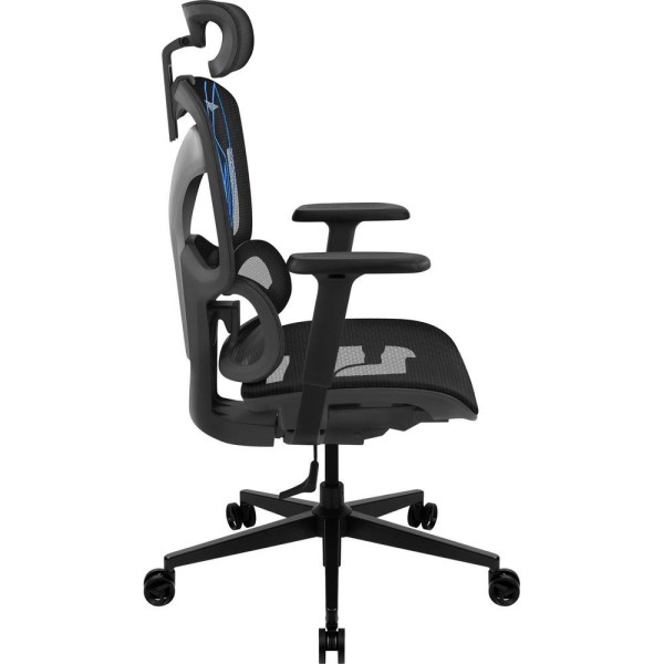 Encontraproduto.com.br - Cadeira Ergonômica Thunderx3 Ytc Mesh Azul
