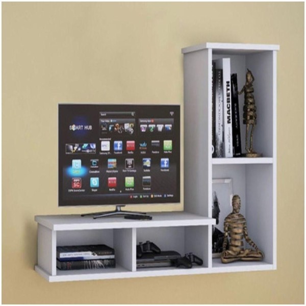 Encontraproduto.com.br - Armário Suspenso Parede Para PC, Laptop + Livros Estudos