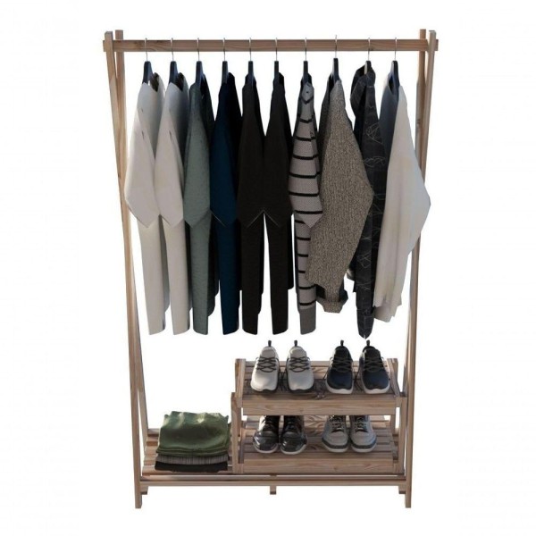 Encontraproduto.com.br - Guarda Roupas 100% Pinus Sala De Qualidade Minimalista De Qualidade