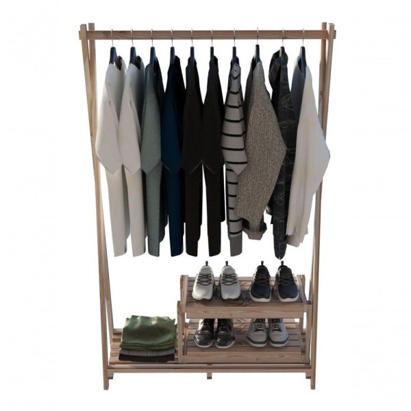 Encontraproduto.com.br - Guarda Roupas 100% Pinus Sala De Qualidade Minimalista De Qualidade