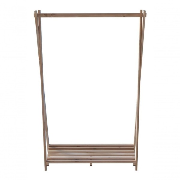 Encontraproduto.com.br - Guarda Roupas Minimalista 100% Pinus Minimalista Cabideiro