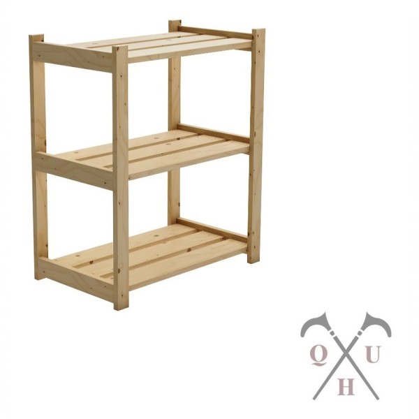 Encontraproduto.com.br - Kit Aparador Moderno Aberto Alta Durabilidade De Qualidade Revistas E Porta Tempero Armário Madeira