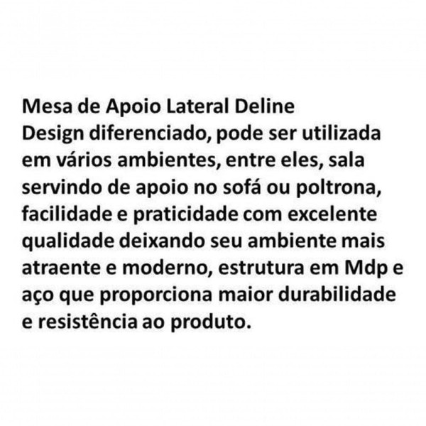 Encontraproduto.com.br - Mesa De Apoio Para Suporte Braço Sofá Off White