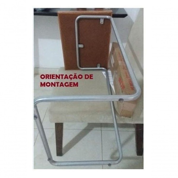 Encontraproduto.com.br - Mesa De Apoio Para Suporte Braço Sofá Off White