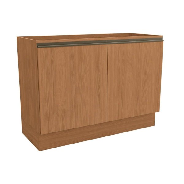 Gabinete de Cozinha Modulado Balcão Maxxi G745 c/ 2 Portas s/Tampo 120cm Canela - Kappesberg