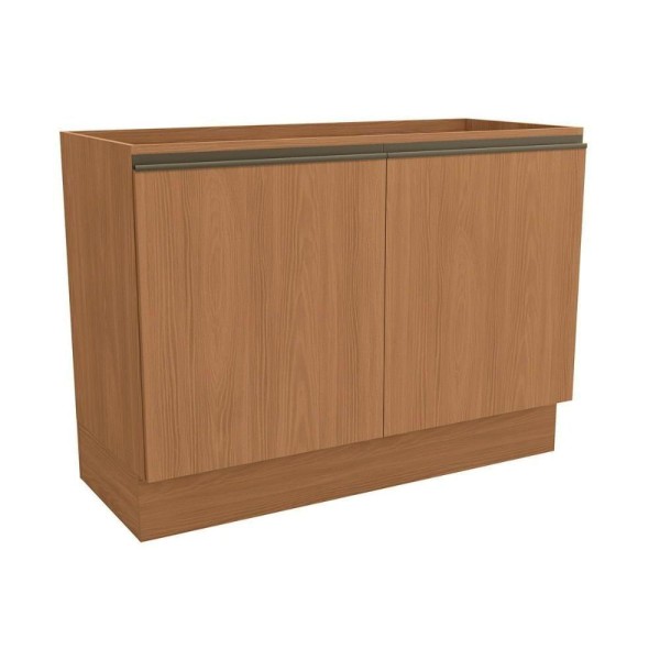 Encontraproduto.com.br - Gabinete de Cozinha Modulado Balcão Maxxi G745 c/ 2 Portas s/Tampo 120cm Canela - Kappesberg