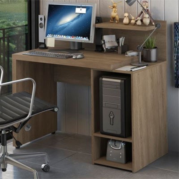 Encontraproduto.com.br - Mesa Para Computador Kappesberg  MDP Nogal - S973
