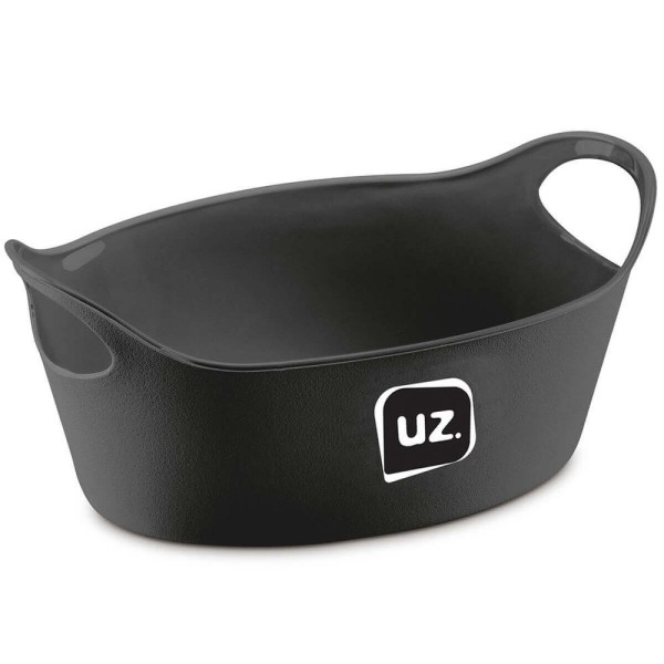 Cesto Para Servir Batata Frita Preto 20,8x9cm Restaurante Bar Lancheria Uz Utilidades