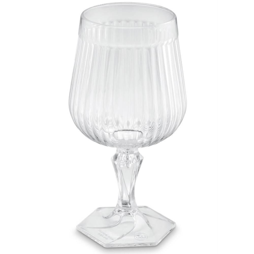 Encontraproduto.com.br - Taça Para água Suco 350ml Plástico Transparente Axé Uz