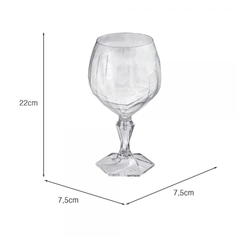 Encontraproduto.com.br - Taça Tango Uz Transparente Translúcido – 350 ml