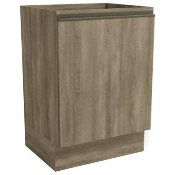 Encontraproduto.com.br - Balcão 60 cm Maxxi Nogal G742 Kappesberg