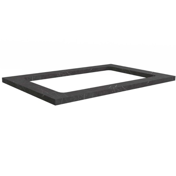 Encontraproduto.com.br - Módulo Cozinha Kappesberg Maxxi Tampo P- Balcão Cooktop S417 80cm Cinzel-kappesberg