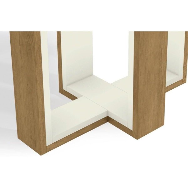 Encontraproduto.com.br - Base De Mesa P/ Cozinha Centella Ba48 Madeirado S/ Tampo Freijo/preto - Kappesberg