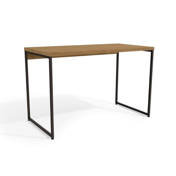 Encontraproduto.com.br - Mesa De Computador Solteiro Industrial Li002 Freijo/preto - Kappesberg
