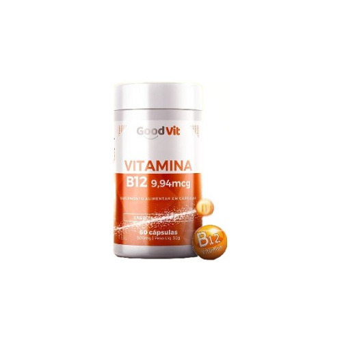 Vitamina B12 500mg C/60 Cápsulas