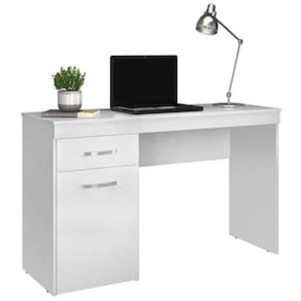 Encontraproduto.com.br - Escrivaninha Vitória 1 Porta e 1 Gaveta Demóbile