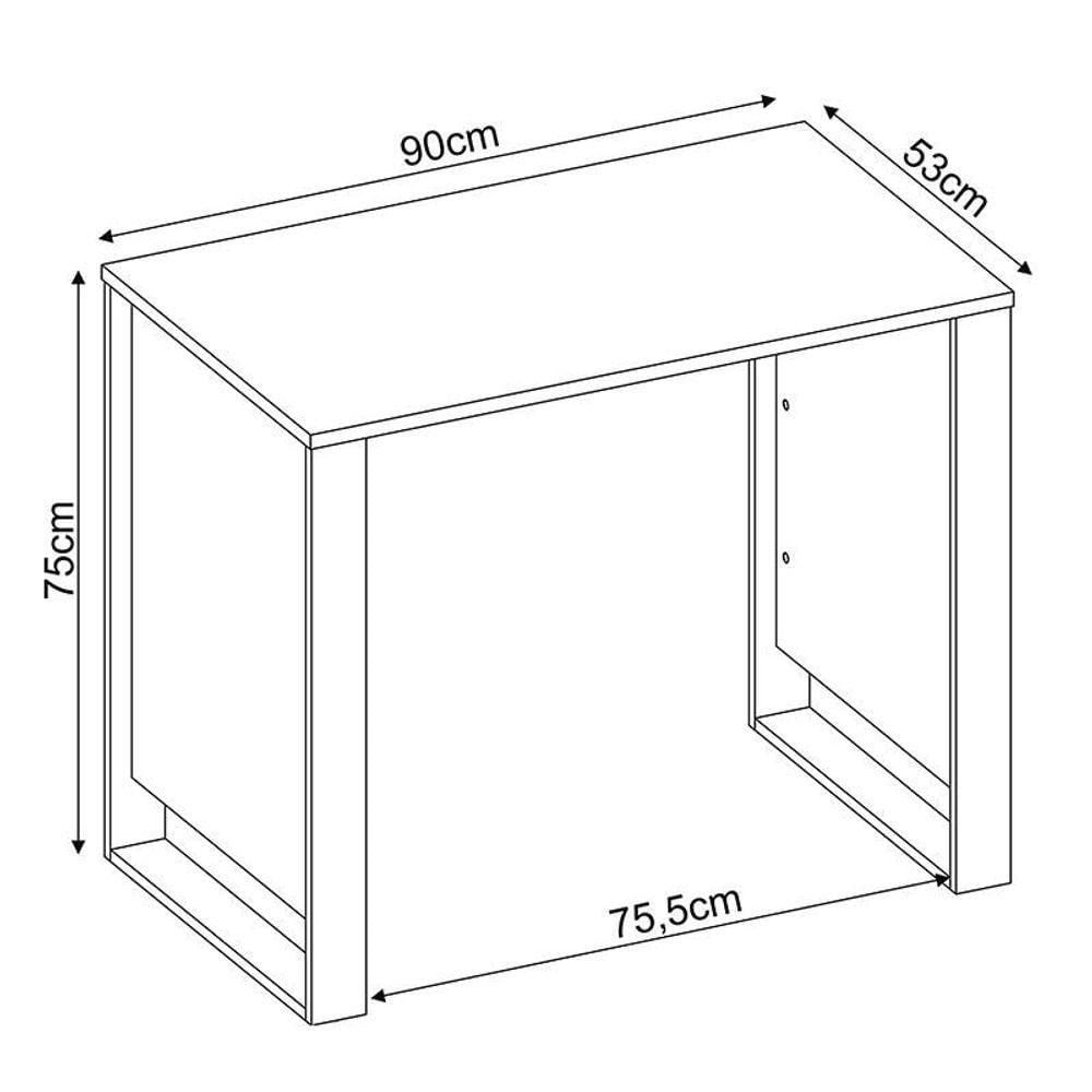 Encontraproduto.com.br - Mesa para Computador Morada Demobile