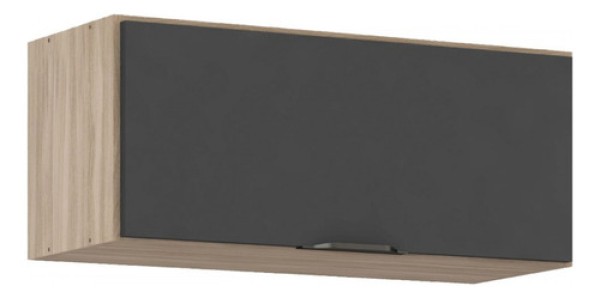 Encontraproduto.com.br - Armário Aéreo Firenze 70CM 1 Porta 94101 Demóbile - Avena Touch e Grafito