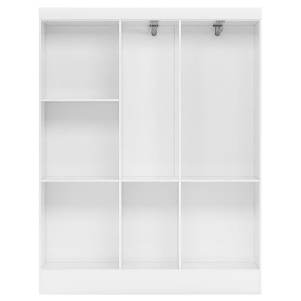 Encontraproduto.com.br - Guarda-Roupa Ártico com 5 Portas Demóbile