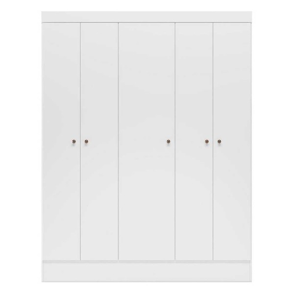 Guarda-Roupa Ártico com 5 Portas Demóbile
