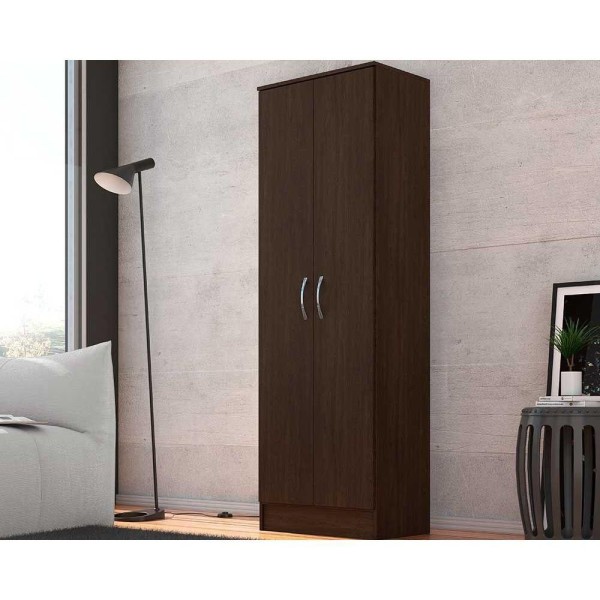 Encontraproduto.com.br - Armário Sapateira Quarto Golden c/ 2 Portas Ébano Touch - Demóbile