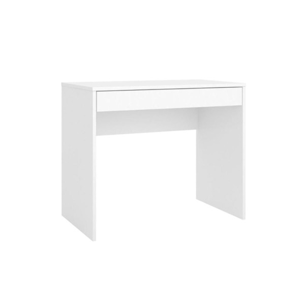 Encontraproduto.com.br - Escrivaninha p/ Escritório Facility c/ 1 Gaveta Branco - Demóbile