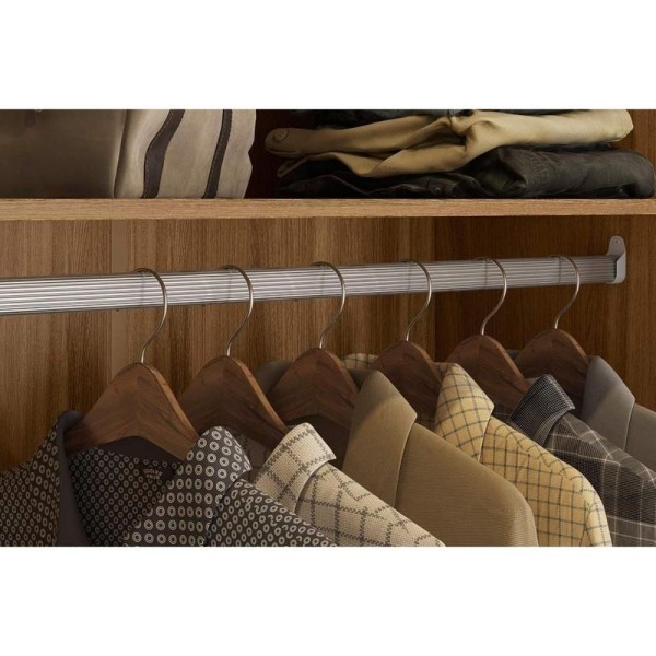 Encontraproduto.com.br - Quarto Casal Modulado Irlanda 6 Peças (3 Armários + 1 Ponte Aérea + 2 Complementos) Qcm163 Amendola-branco - Demóbile