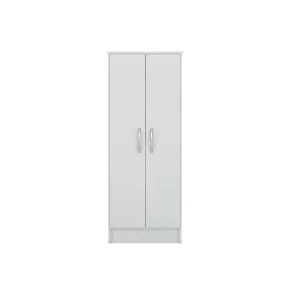 Encontraproduto.com.br - Armário Multiuso Juvenil Viena c/ 2 Portas Branco - Demóbile