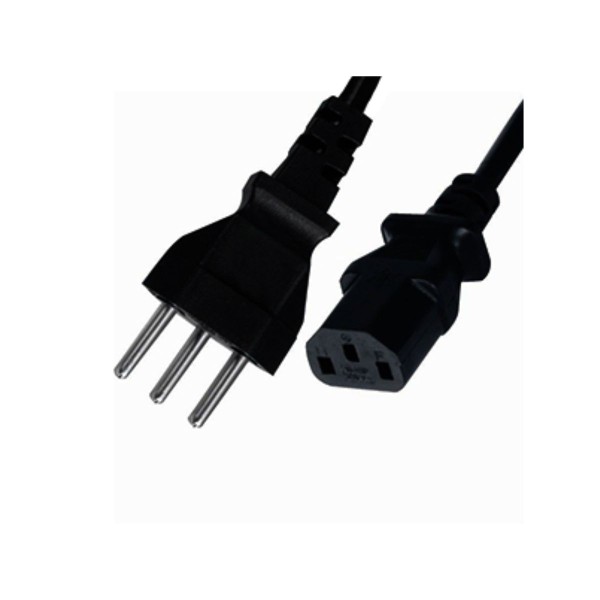 Cabo Força 3x0.75mm 500v 180° 10a 1.5m Dual Comp