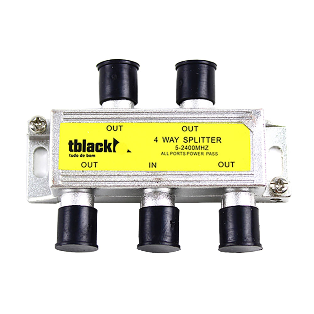 Encontraproduto.com.br - Divisor Antena 4 Saidas 5-2400mhz Dual Comp