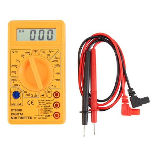 Encontraproduto.com.br - Multímetro Digital 2m Dt-830b Dual Comp