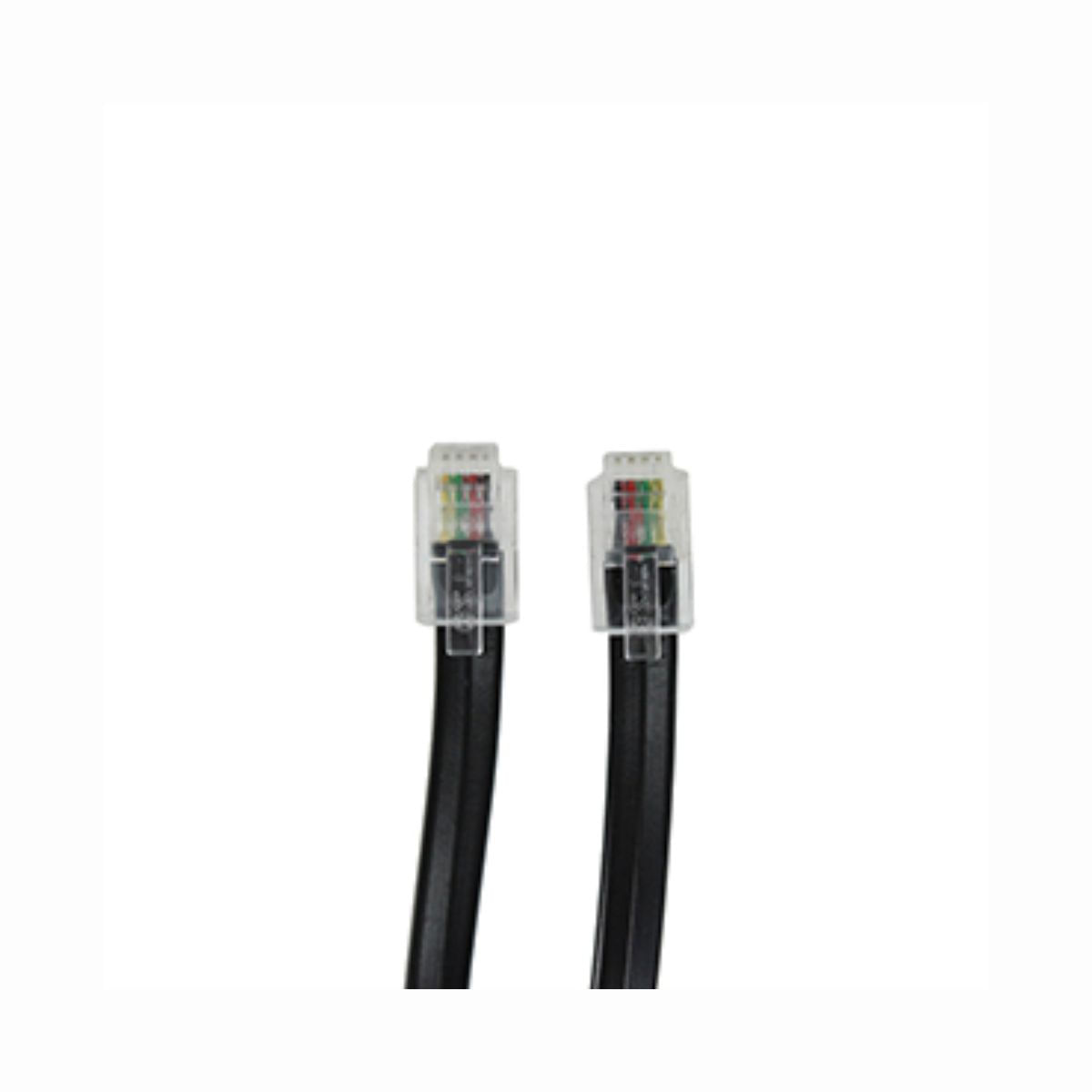 Encontraproduto.com.br - Cordão Espiral 4P4C Preto Speedlan 2m