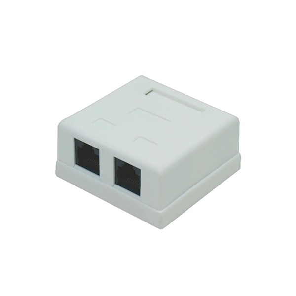 Caixa Sobrepor Speedlan 2 Keystone Cat.5E Branco