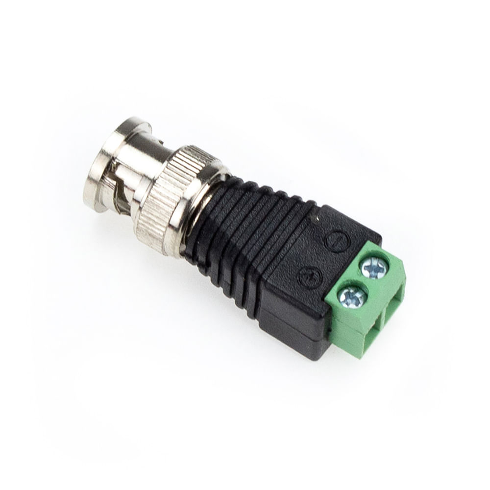 Encontraproduto.com.br - Adaptador Borne x BNC Macho Speedlan 4 Peças
