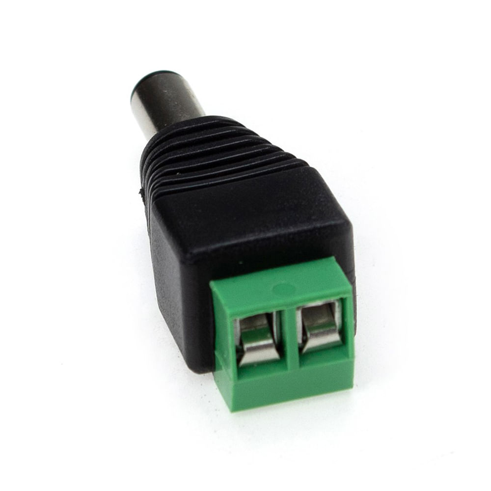 Encontraproduto.com.br - Adaptador Borne x P4 2,1x5,5x12mm Speedlan 4 Peças