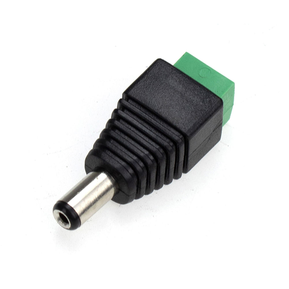 Encontraproduto.com.br - Adaptador Borne x P4 2,1x5,5x12mm Speedlan 4 Peças
