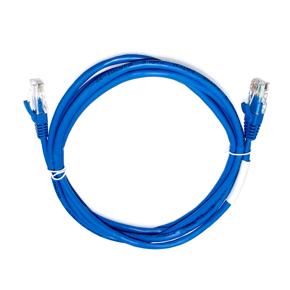 Patch Cord Cat5e Speedlan 2 metros Azul
