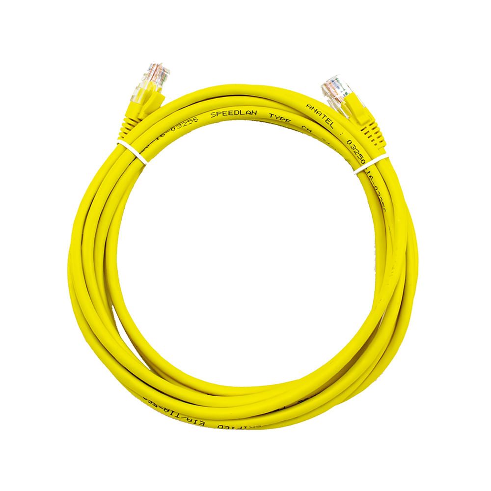Encontraproduto.com.br - Cabo Rede Rj45 Patch Cord Cat 5e 2 Metros Speedlan