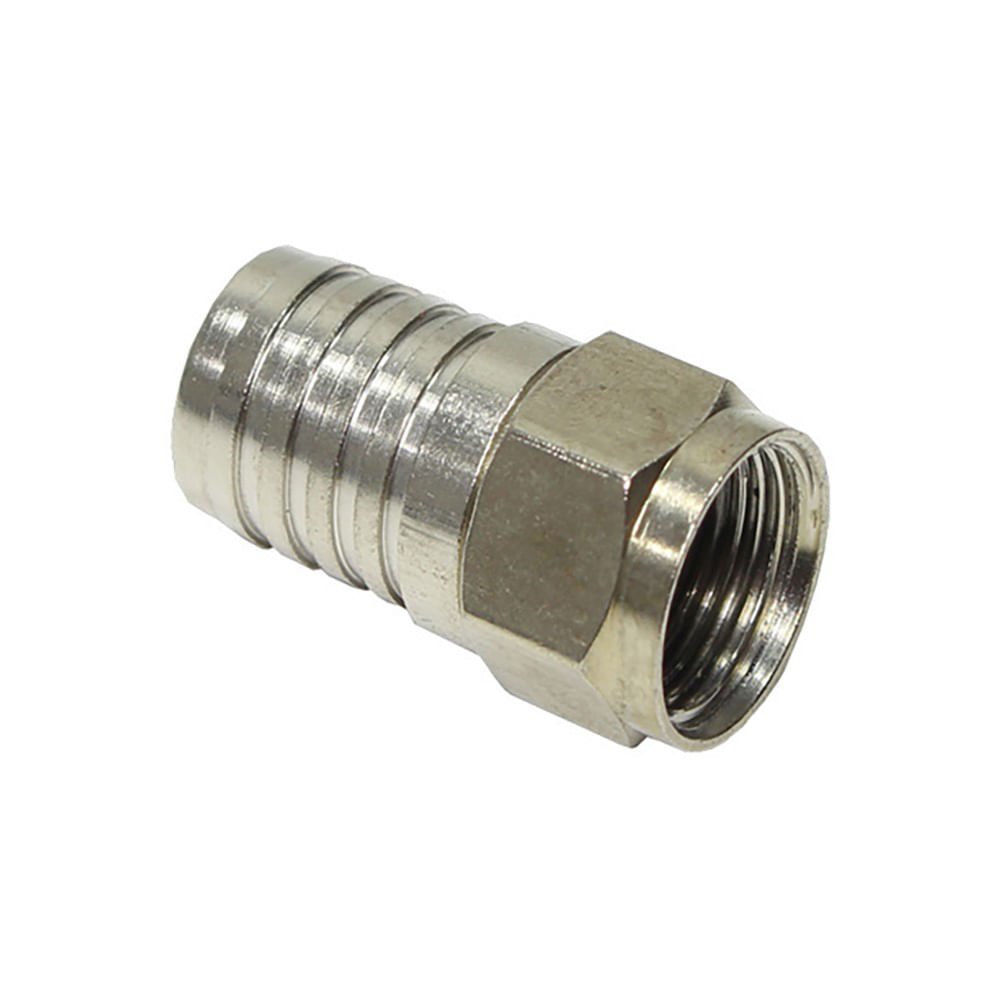 Encontraproduto.com.br - Conector Tblak F Crimpar RG6 c| 4 peças